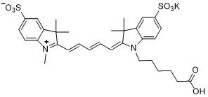 sulfo-Cy5-COOH