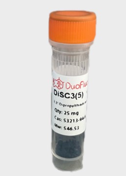 DiSC3(5) 3,3'-Dipropylthiadicarbocyanine iodide | 多荧生物_Duofluor